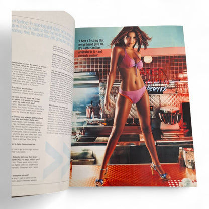 Maxim UK Magazine February 2001 Kirsty Gallacher Tori Spelling