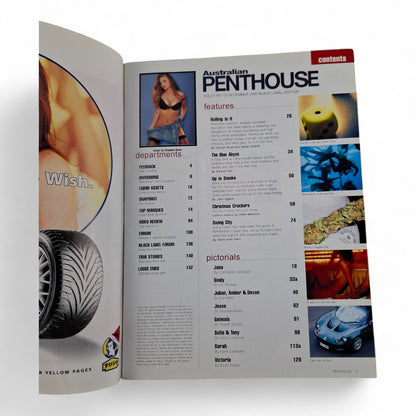 Australian Penthouse Magazine - Black Label December 2000 Jesse Capelli