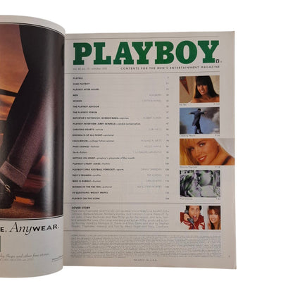 Playboy Magazine October 1993 Jerry Seinfeld / Jenny McCarthy