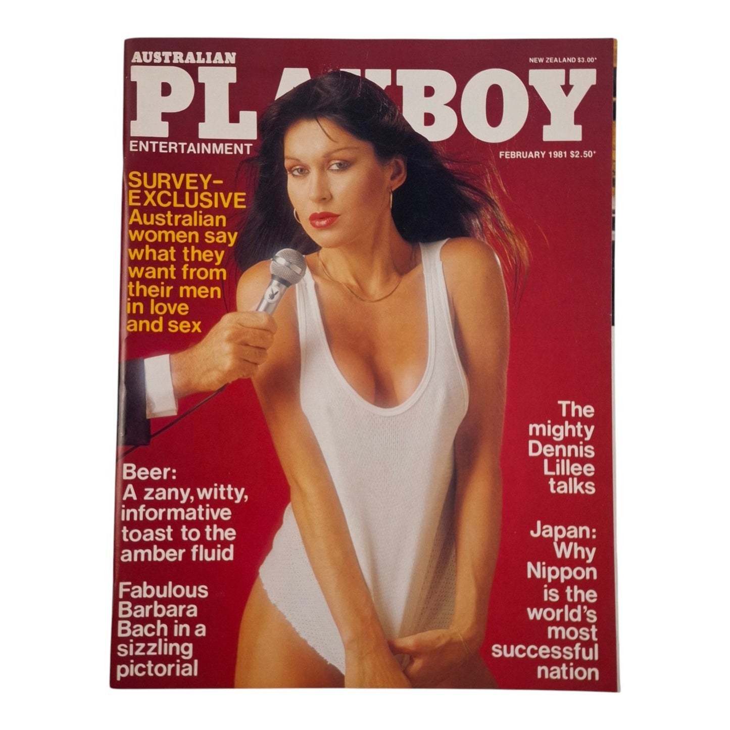 Australian Playboy Magazine February 1981 Maggie Kerscher / Laura Tomei