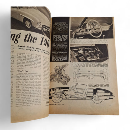 Modern Motor Magazine January 1956 Peugeot 403