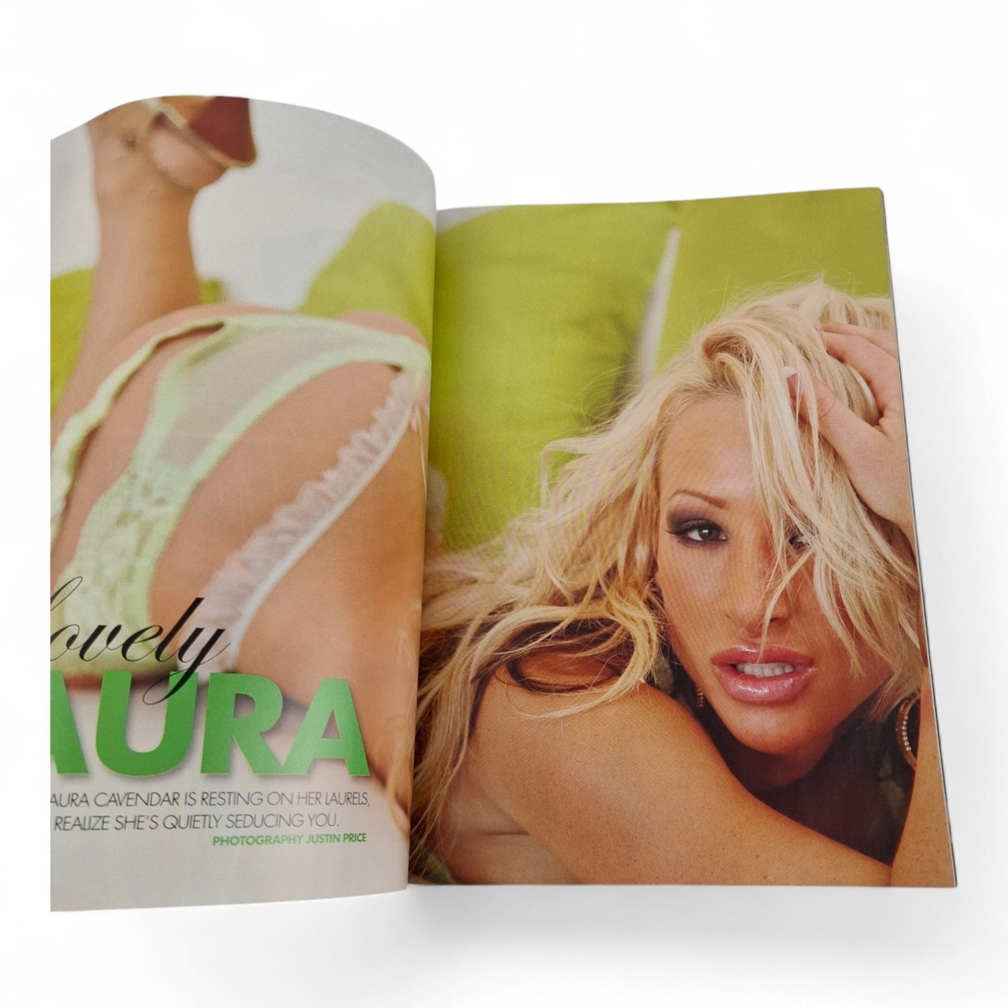 AMERICAN CURVES Magazine - GLUTES Fall 2009 with Michele Levesque on the cover