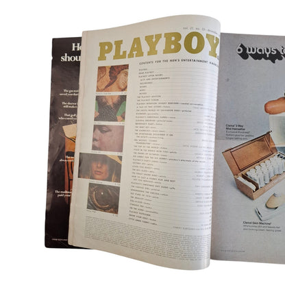 PLAYBOY Magazine US December 1974 Robyn Douglass / Janice Raymond