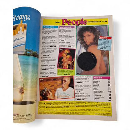 Australian People Magazine November 28th 1989 Donna Rickard