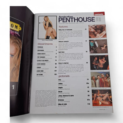 Australian Penthouse Magazine - Black Label June 2004 Complete Playboy