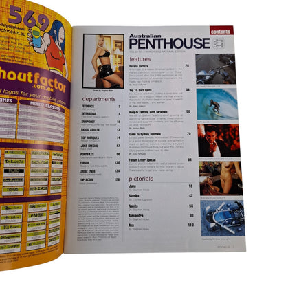 Australian Penthouse Magazine March 2002 Nakita