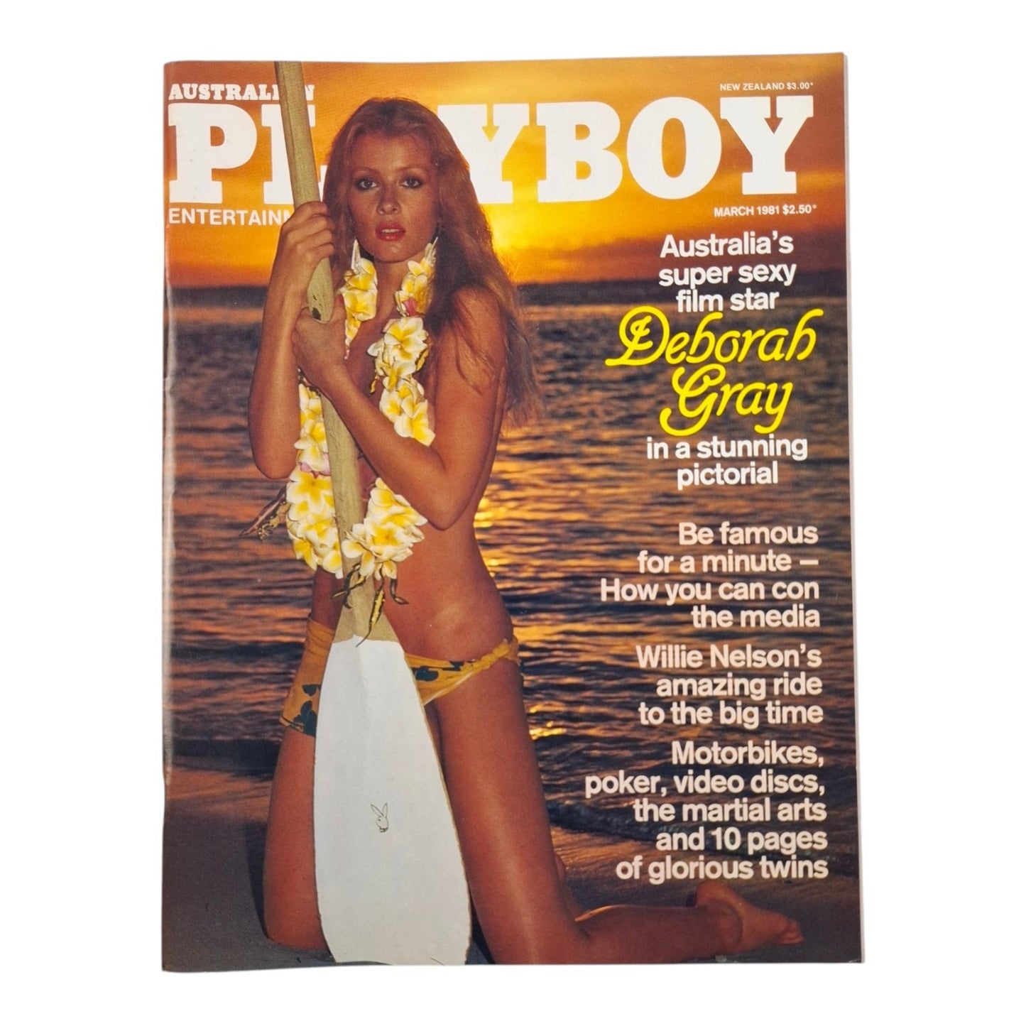 Australian Playboy March 1981 Magazine Kymberly Herrin / Deborah Gray
