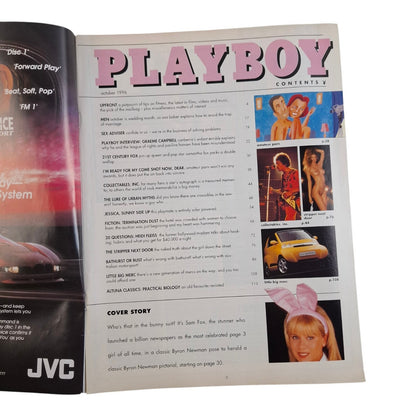 Australian Playboy Magazine October 1996 Samantha Fox / Jessica Lee