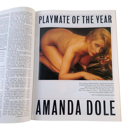 Australian Playboy Magazine April 1983 Amanda Dole / Melinda Mays