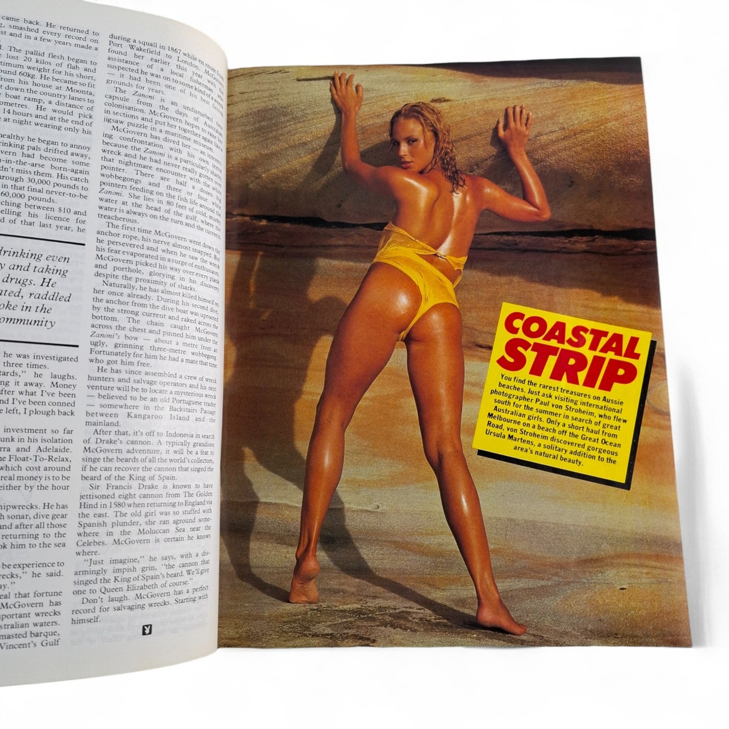 Australian Playboy Magazine January 1984 Veronica Gamba