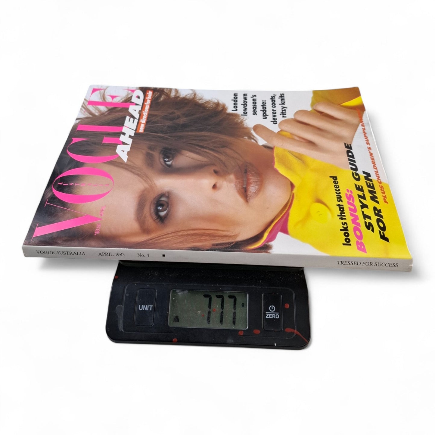 VOGUE AUSTRALIA Magazine April 1985 NIGEL HAVERS Chris Jacovides TONI ELFORD