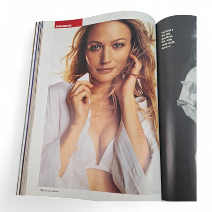 MAXIM Magazine U.S - April 2003 SARAH WYNTER