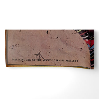 Mayfair Magazine Vol. 6 No. 9 September 1971 Playboy Nina Carter Penny Mallett