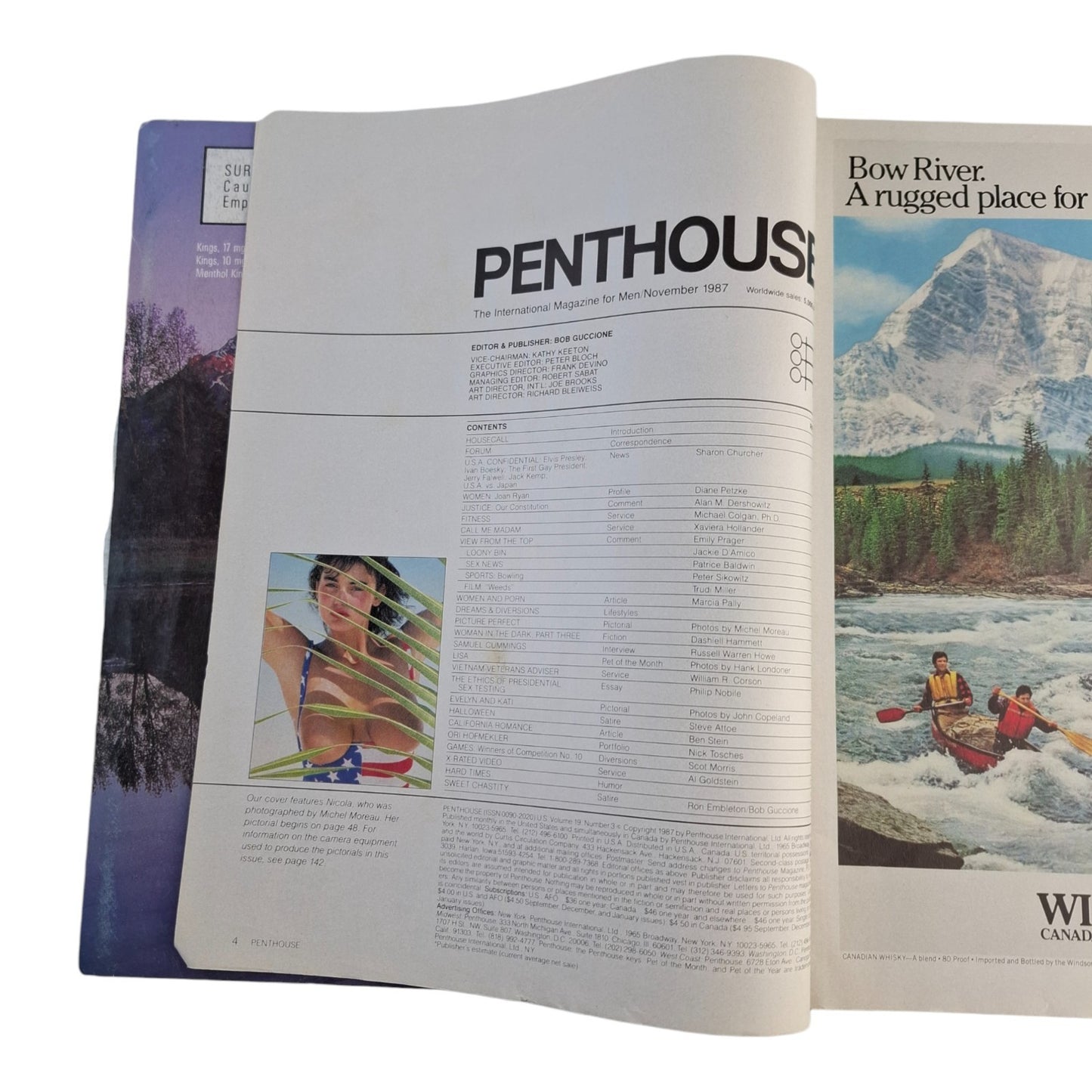 Penthouse Magazine November 1987 (USA-International) Lisa Bradford