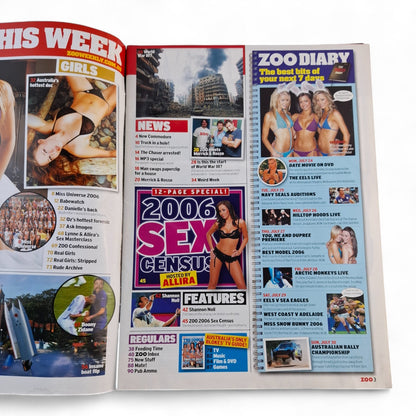 ZOO Weekly Magazine Australia #23 July 2006 Allira Cohrs