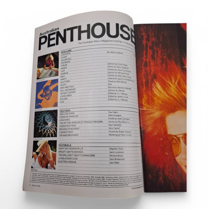 Australian Penthouse Magazine November 1987 Amanda Wolfe