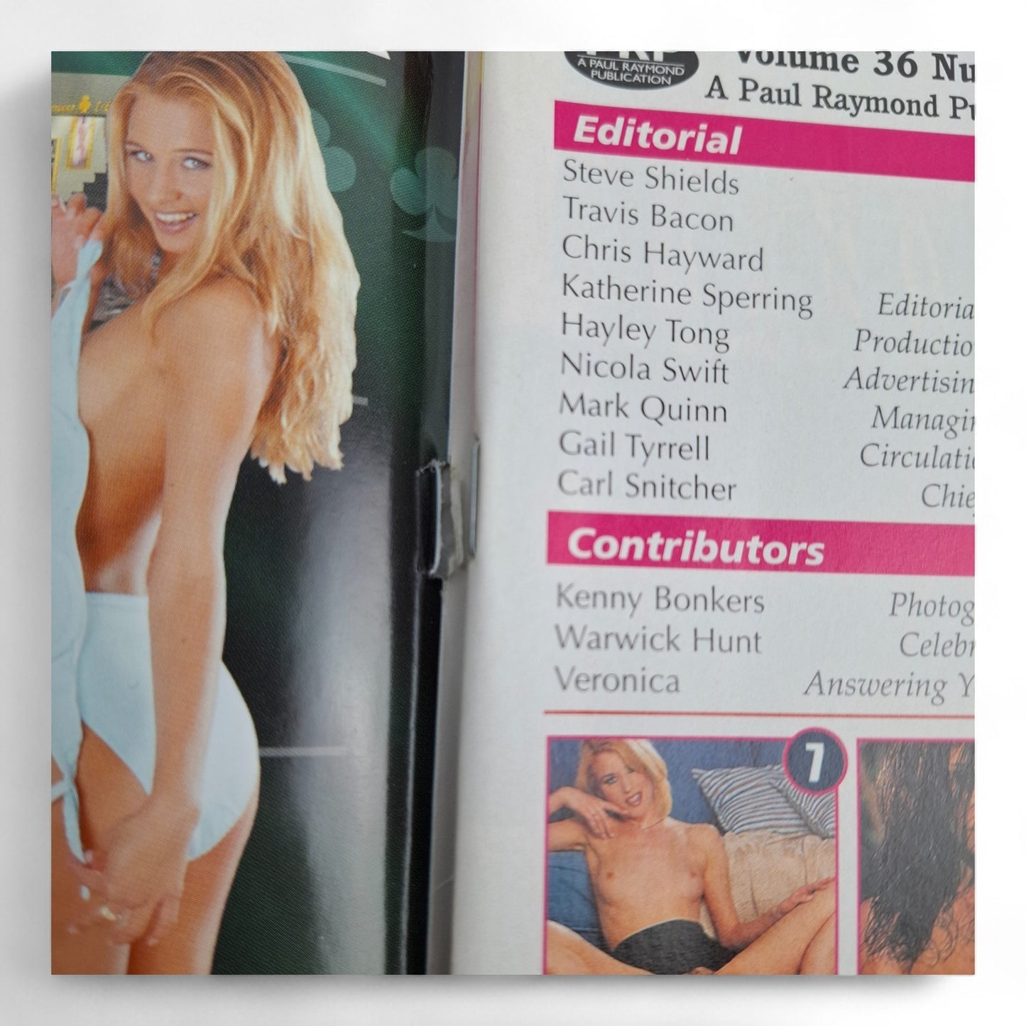 Mayfair Magazine Vol. 36 No. 3 2001 U.K Playboy Jade