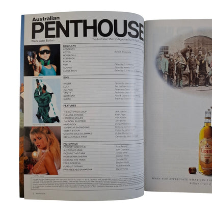 Australian Penthouse Magazine July 1989 Tara Foster / Jean Griffith