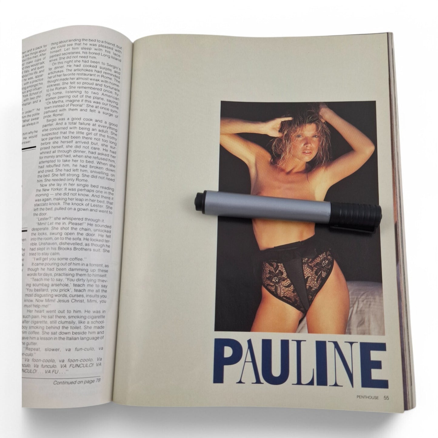 Australian Penthouse Magazine - Black November 1991 Complete Playboy
