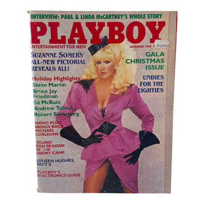 PLAYBOY MAGAZINE December 1984  Suzanne Somers / Karen Velez