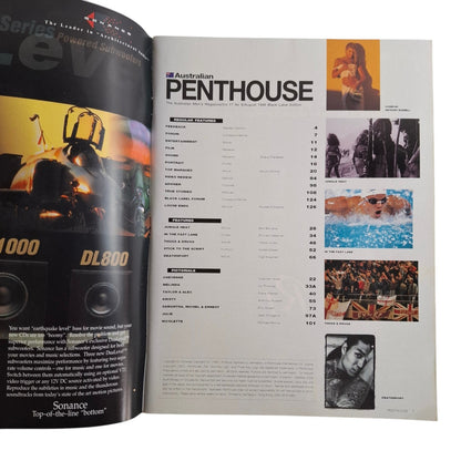Australian Penthouse Magazine August 1996 Kristy Connolly / Melinda Stephens