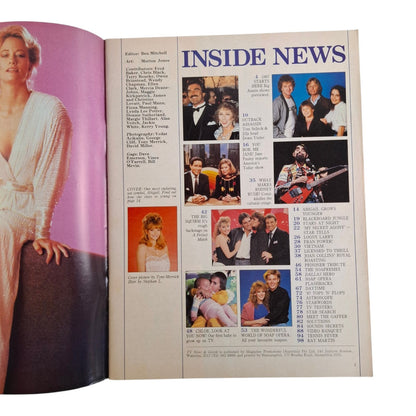 TV News & Gossip Magazine 1987 - Abigail / Cameron Daddo RARE