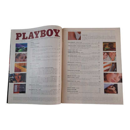 Playboy Magazine April 1983  Carry Lee / Christina Ferguson