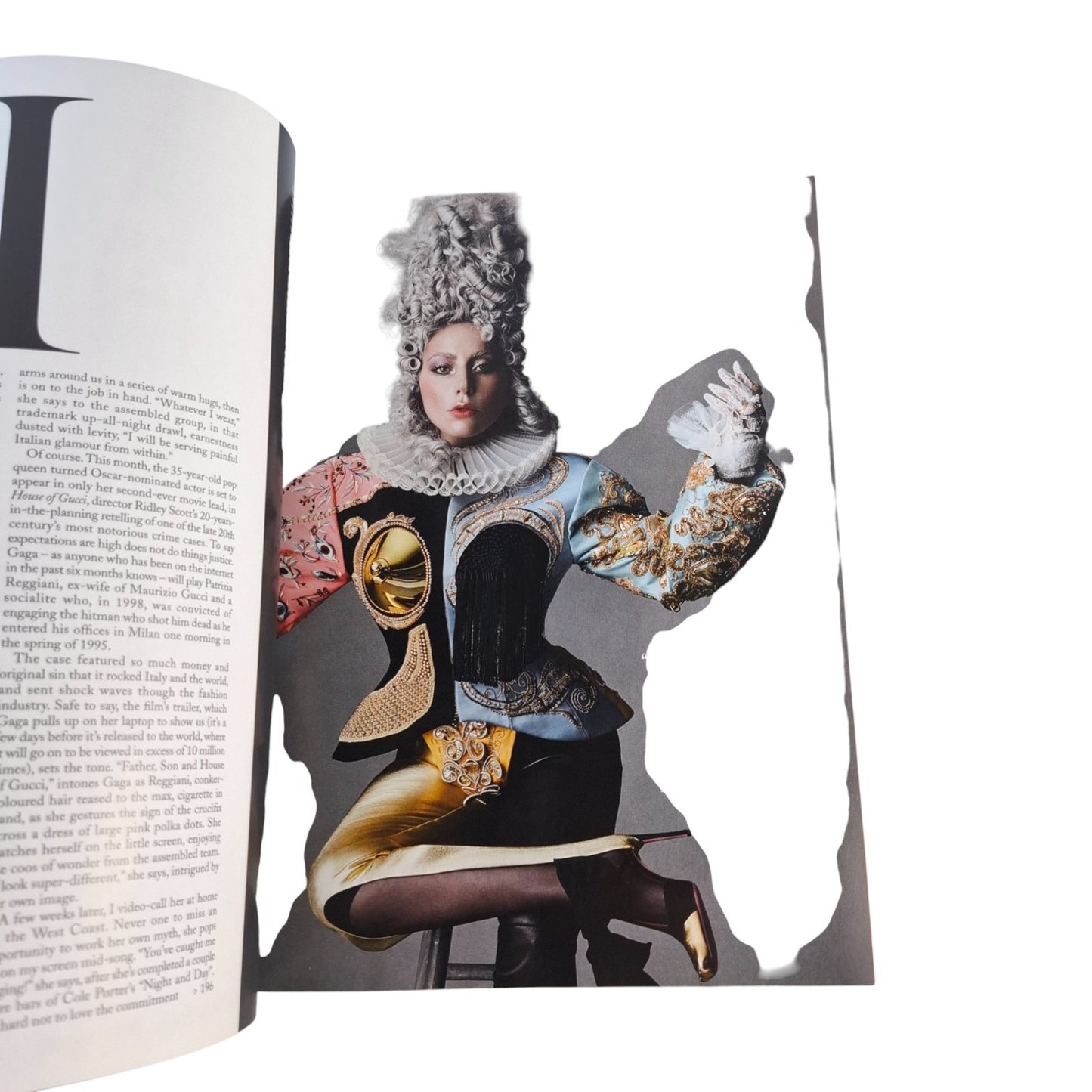 Vogue Magazine U.K December 2021 Lady Gaga Cover