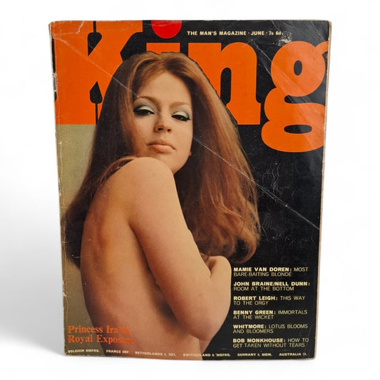 King Magazine June 1967 Mamie Van Doren Playboy Mayfair - VERY RARE