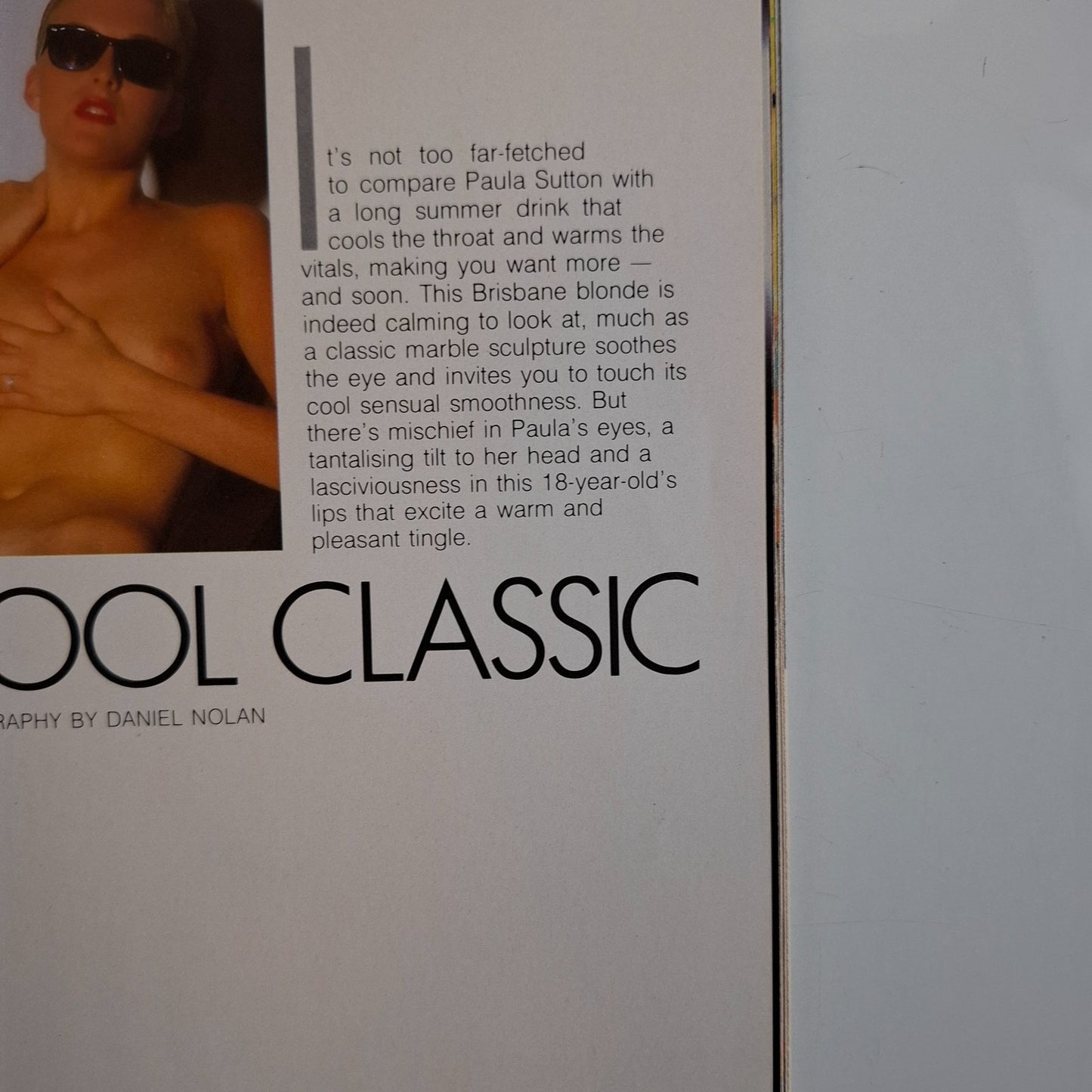 AUSTRALIAN PENTHOUSE Magazine May 1986 Julie Mulherin / Paula Sutton,