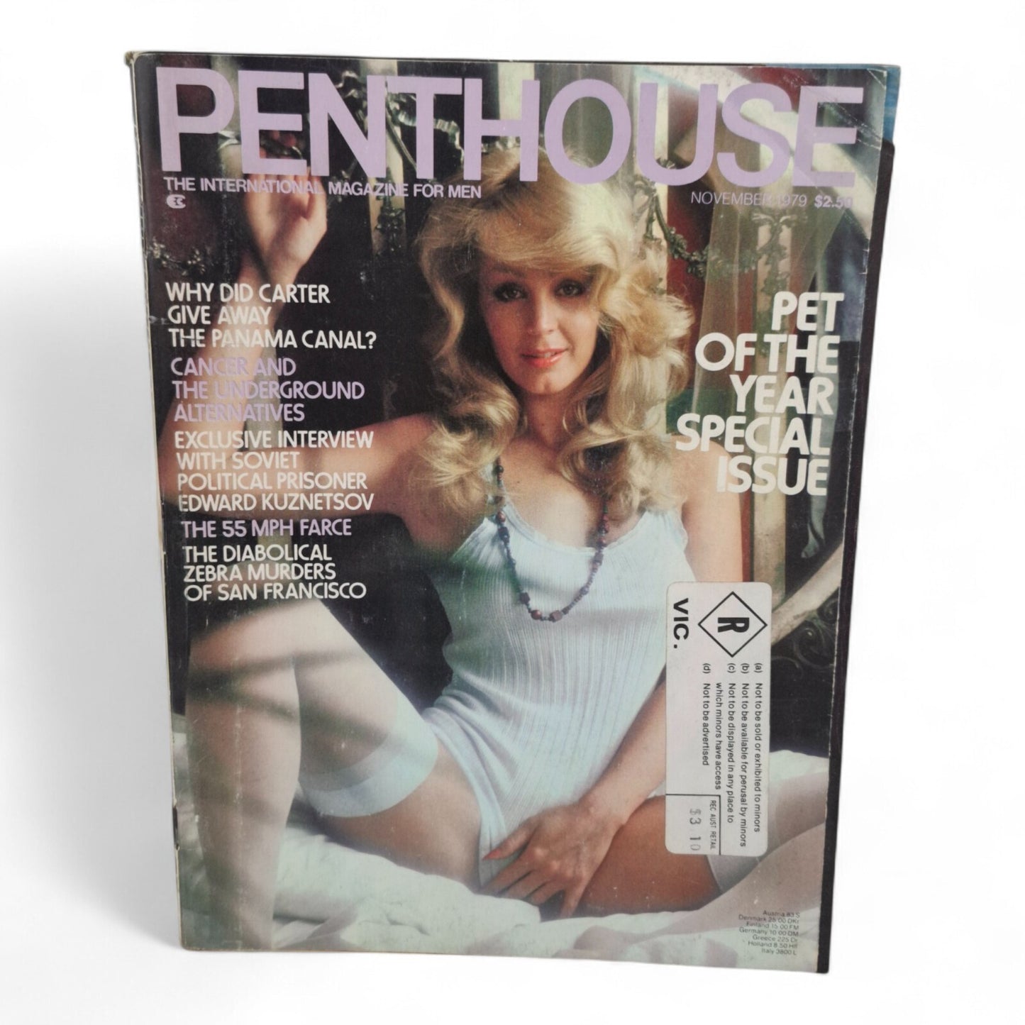 Penthouse Magazine U.S. November 1979 Pet Danielle Ginibre