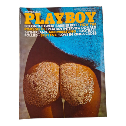Australian Playboy Magazine October 1981 Lyn Barron