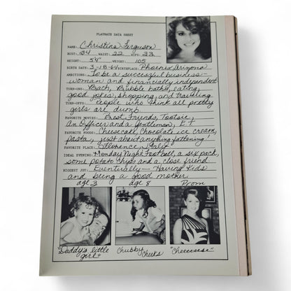 Playboy Magazine April 1983 Carry Lee / Christina Ferguson