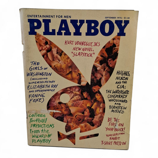 PLAYBOY Magazine US September 1976 - Whitney Kaine centrefold David Bowie