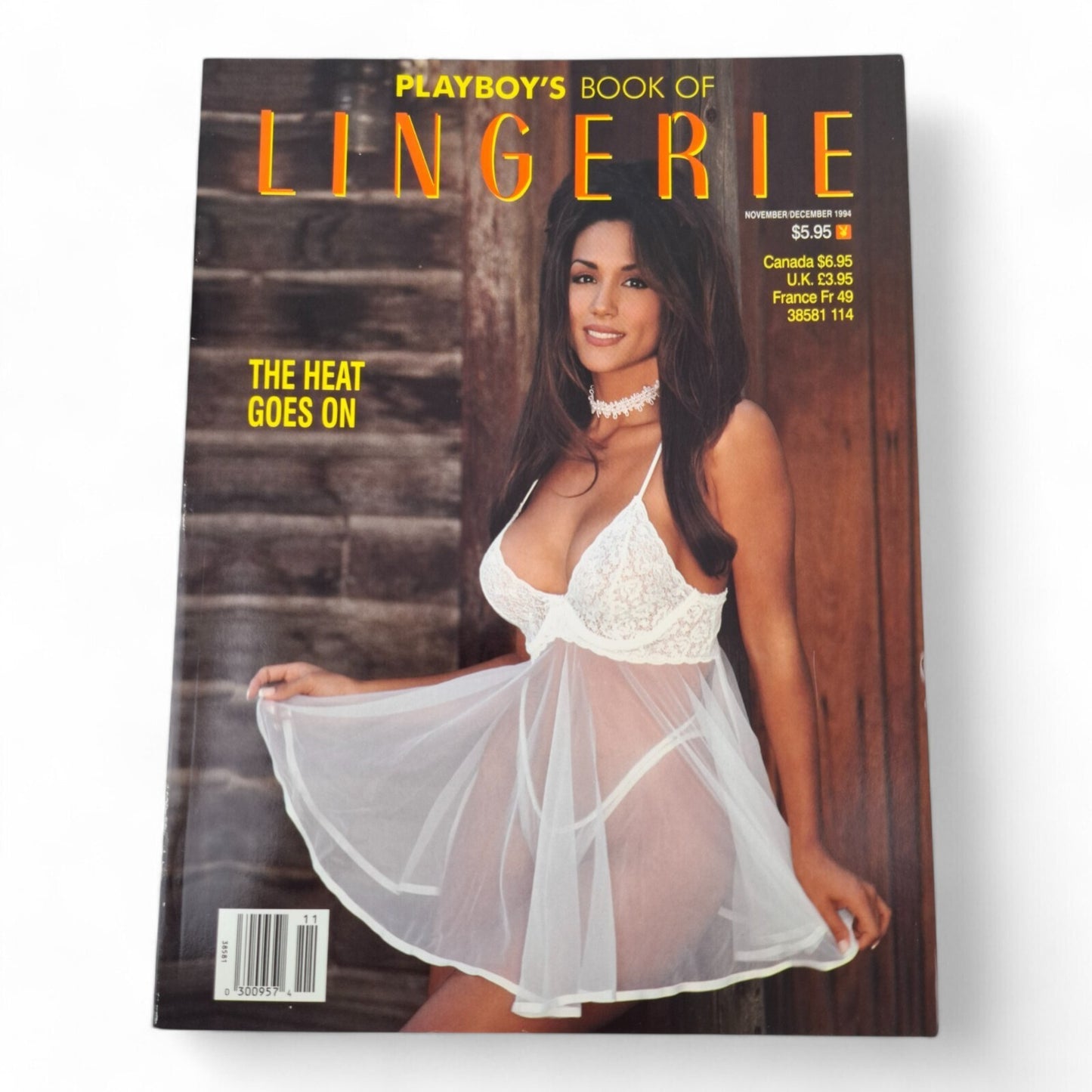 Playboy Magazine Playboy's Book Of Lingerie November Dec 1994 Leeann Tweeden