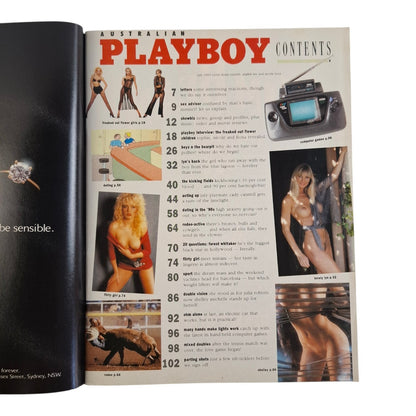 Australian Playboy Magazine July 1992 Freaked Out Flower Girls / Cady Cantrell
