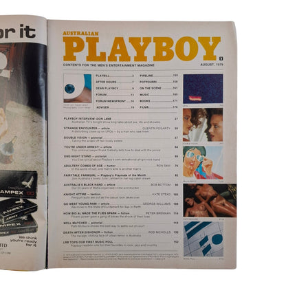 Australian Playboy Magazine - August 1979 - Sarah Grant / Julie Lambert