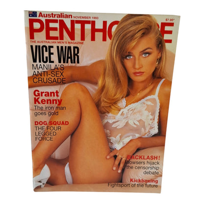 AUSTRALIAN PENTHOUSE Magazine November 1993 Melissa Messina