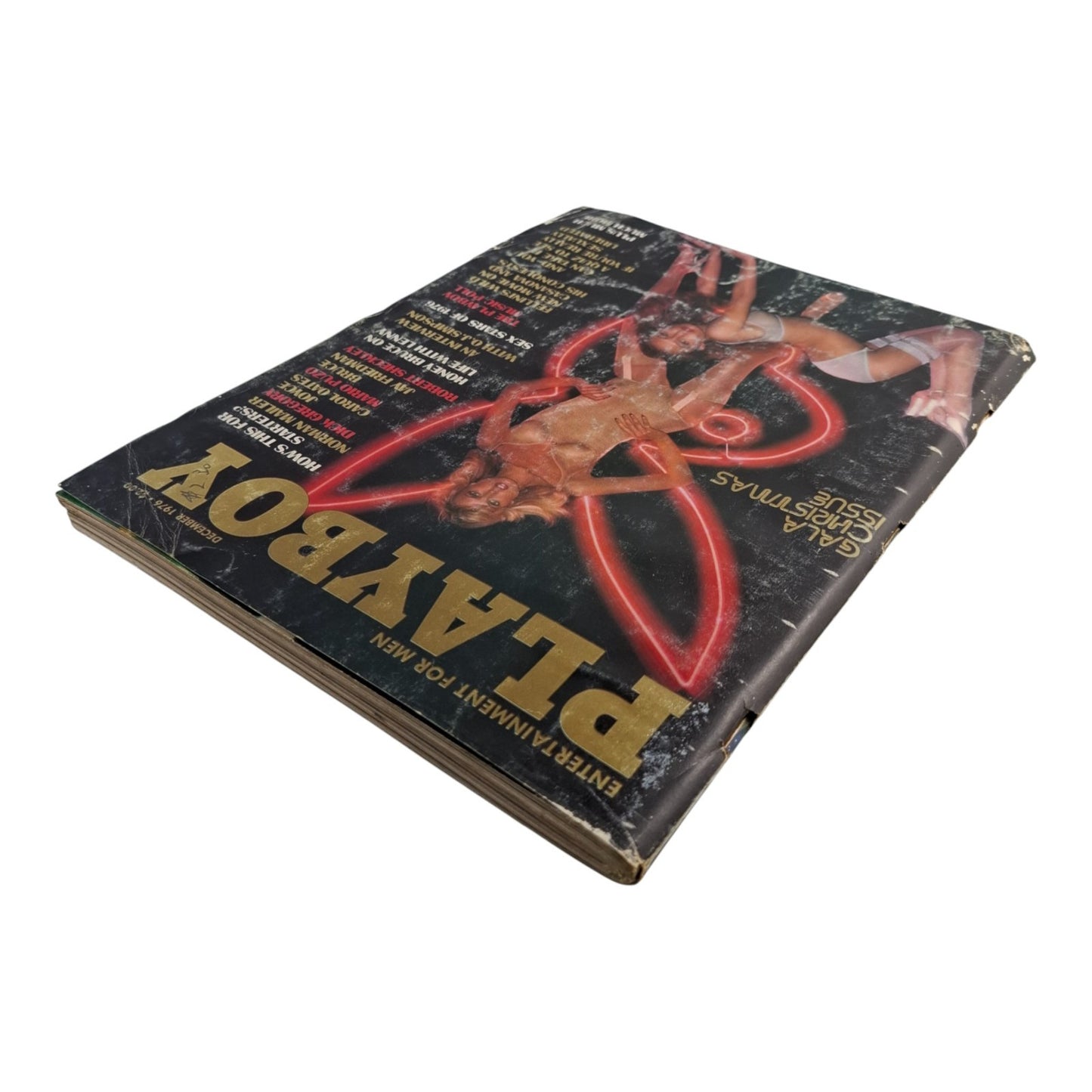 PLAYBOY Magazine December 1976 Ann Pennington & Deborah Borkman