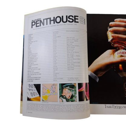 Australian Penthouse Magazine January 1985 April Parnell / Angela Mineo