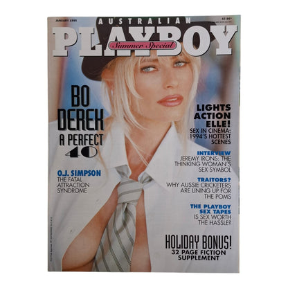 Australian Playboy Magazine January 1995 Marianne Gravatte / Victoria Zdrok