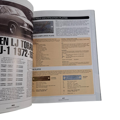 Australian Muscle Car Magazine Glovebox Edition ID Handbook ( RARE )