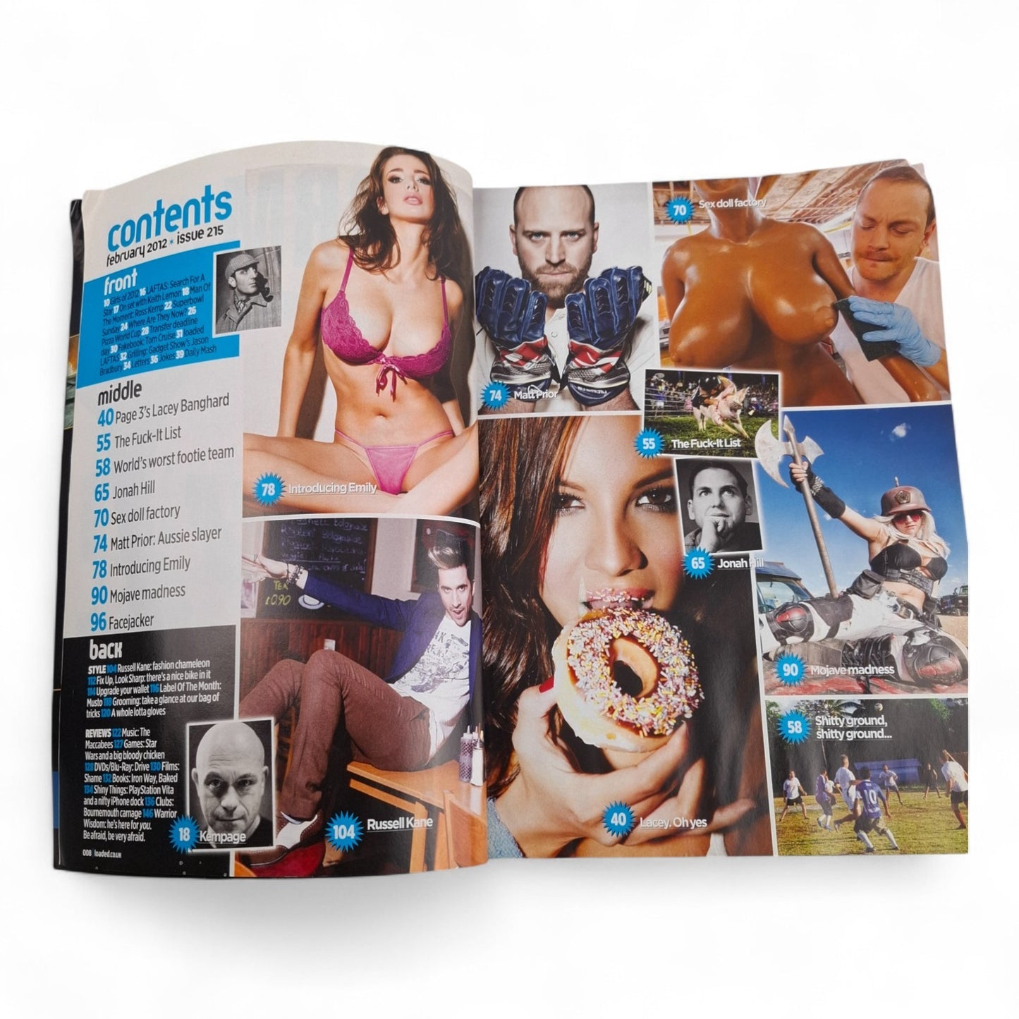 Loaded Magazine - February 2012 - Emily Lacey Banghard