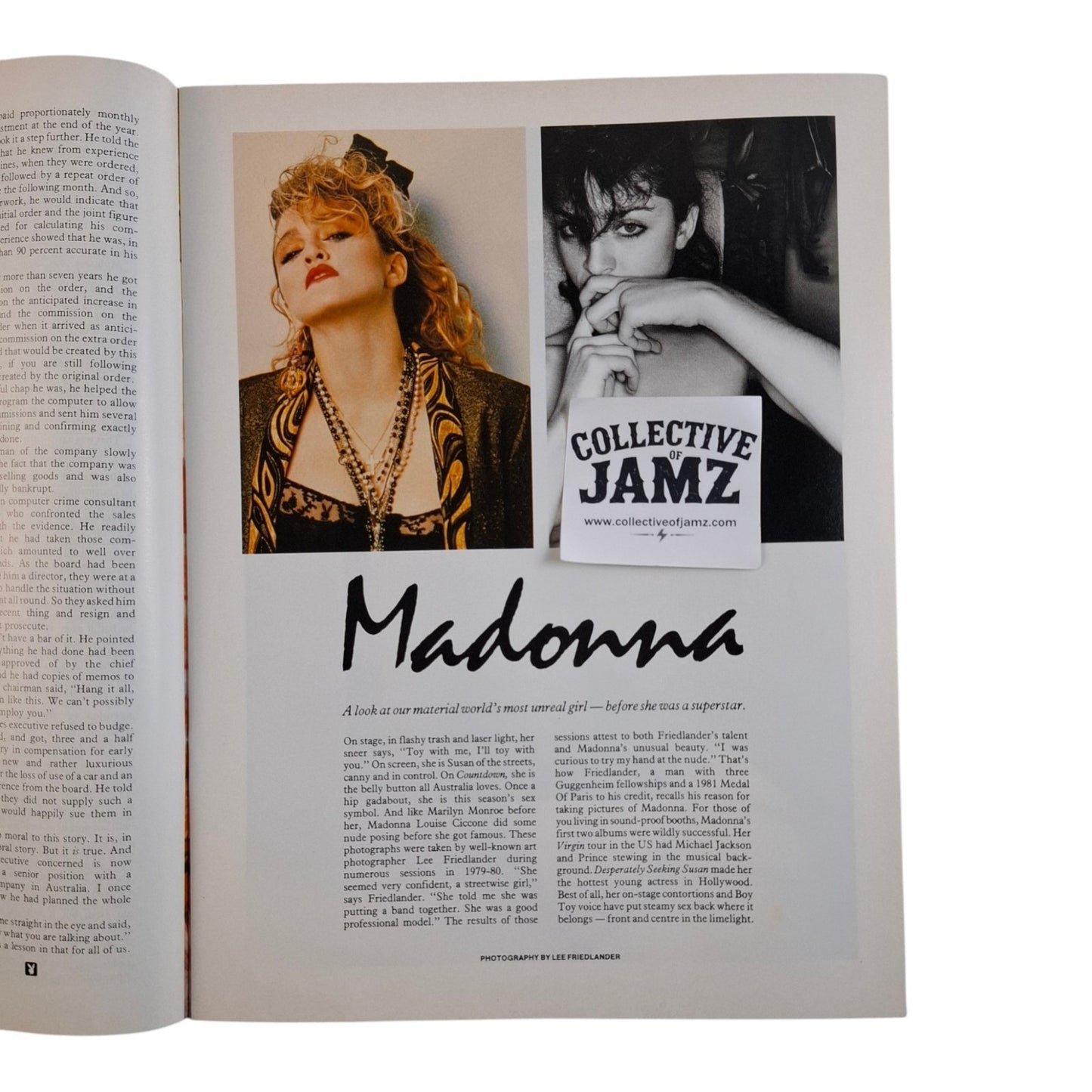Australian Playboy Magazine September 1985 Madonna / Shannon Long