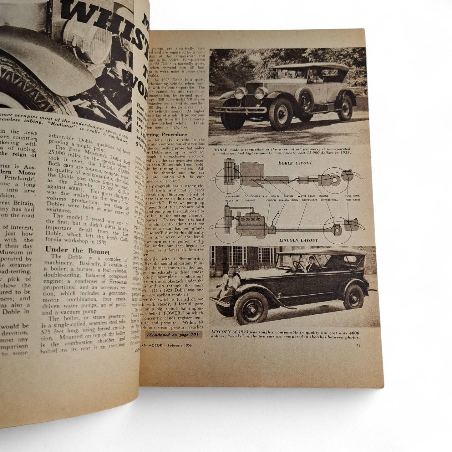 Modern Motor Magazine February 1956 Mercedes-Benz 190SL