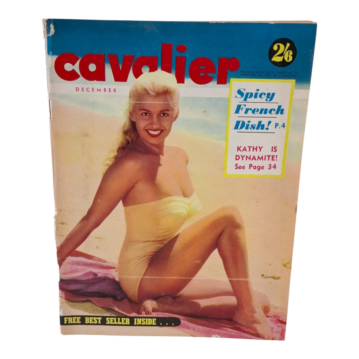 Cavalier Magazine Australia December 1955 Ester Williams / Jane Powell