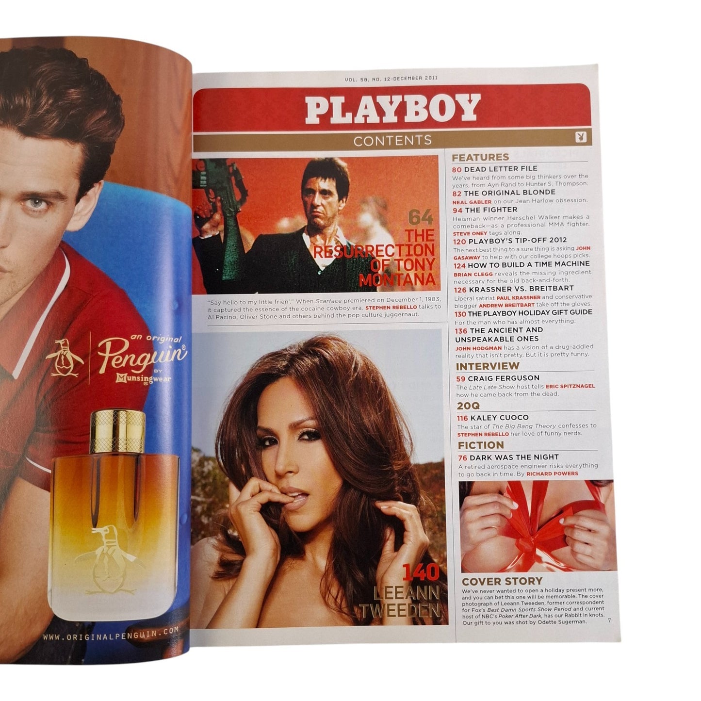 Playboy Magazine December 2011  Leeann Tweeden