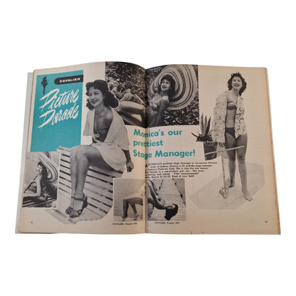 Cavalier Magazine Australia August September 1955 Vol. 3 No. 1 Mitzi Gaynor