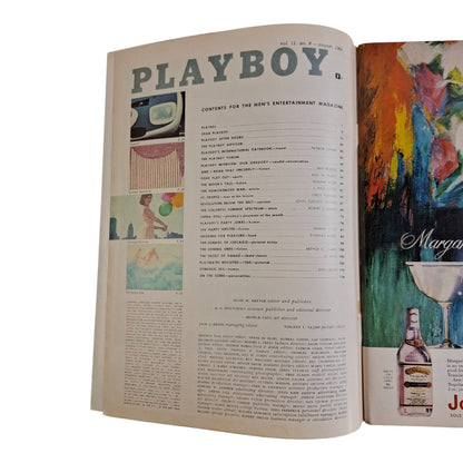 PLAYBOY Magazine August 1964 Barbara Reeves / China Lee NO C/F