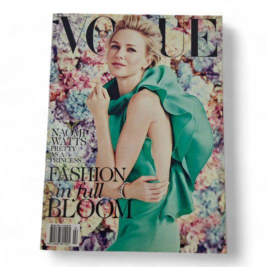 Vogue Australia Magazine February 2013 Naomi Watts Cover EXCELLENT COMPLETE